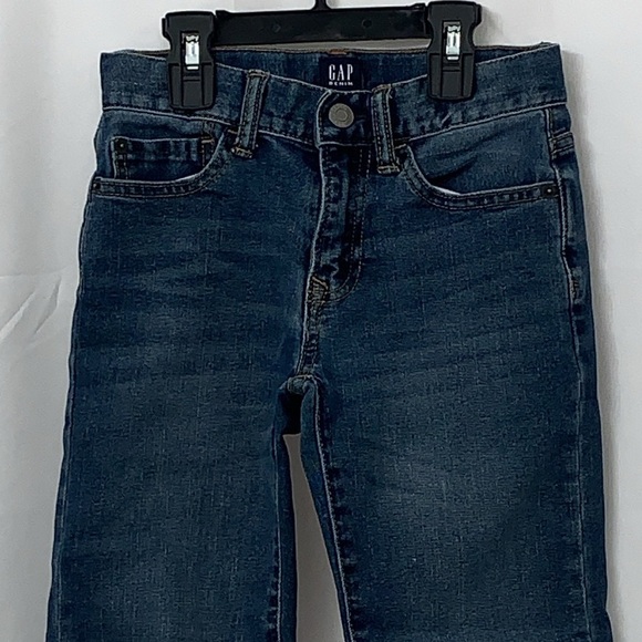 Boys Gap Medium Wash Straight Jeans Size 7 GUC - Picture 3 of 9